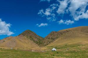 Yurta, kazakh house photo