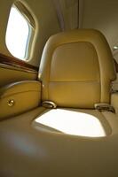 VIP Business Interior Jet Airplane photo