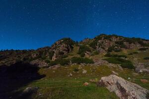 Assy plateau in Tien-Shan mountain Kazakstan photo