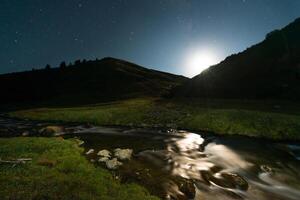 Assy plateau in Tien-Shan mountain Kazakstan photo