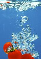 vegetables in water photo