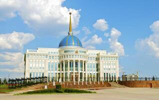 presidencial palacio ak-orda, astana, Kazajstán foto