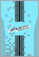 Soccer jersey design for sublimation. Abstract background with sport pattern. vector