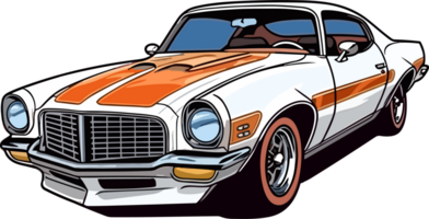 ancien Chevrolet camaro, ai génératif png