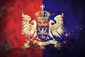 flag wallpaper of Kingdom of SerbiaYugoslavia photo