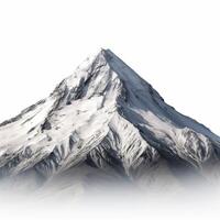 Damavand with white background high quality ultra h photo