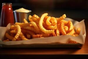 Curly Fries Arby's AI Generated photo