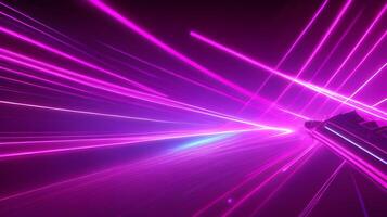 abstract light background that incorporates neon-like streaks and beams photo