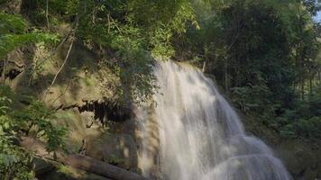 Phalan Thong Waterfall, Phu Pha Man National Park Na Nong Thum Subdistrict, Chum Phae District, Khon Kaen Province, Thailand video