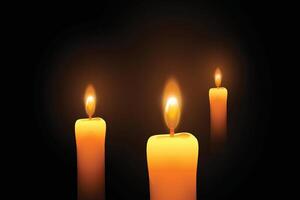 lighte2 candles 2 vector