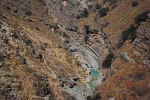 Hills in Balochistan Province of Pakistan on December 24, 2023. photo