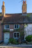 Steyning, West Sussex, UK - January 10. View of Sir Harry Gough's house in Steyning, West Sussex on January 10, 2024 photo