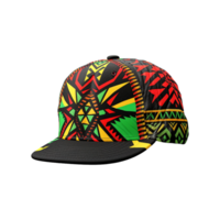 ai generato rastamanas cappello isolato su trasparente sfondo png