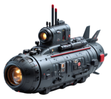 ai gerado miniatura submarino png mini submarino png anão submarino png pessoal submarino png mini sub png pequeno submarino transparente fundo