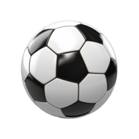 AI generated Soccer or football ball png isolated on transparent background