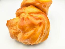 Flavorful Soes, Kue Sus, Authentic Asian Pastry Treat Filled with Creamy Fla photo