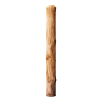 AI generated Woodenpole isolated on transparent background png