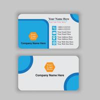 black business card with red triangle shapes design vector