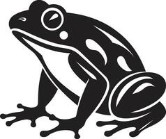 PondPulse Frog FrogForm Dynamic Frog Emblem vector