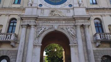 Clock tower in Padua in Italy 2 video