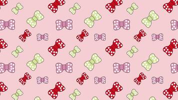 animation, background movement, bright abstract pattern,wallpaper with colorful bows,ribbons video