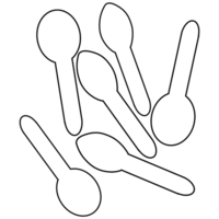 tekening voor sporenvormer of clostridium tetani bacterie png