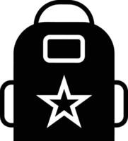 Star icon symbol image for rangking or rating reward vector