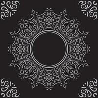 mandala art for design vintage background,decoration, vector