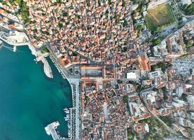 plaza de el república - dividir, Croacia foto