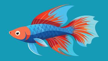 Bette Fish Illustration for Your Design Needs vector