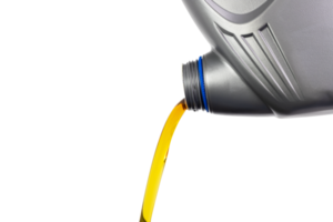 Pour engine oil, car, automotive maintenance, transportation Lubricant industry - clipping path png