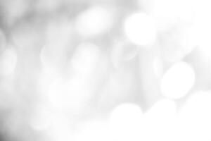 white abstract shiny bokeh background photo