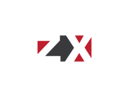 eerste PNG zx logo afbeelding, premie vorm zx PNG logo icoon vector