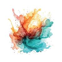 watercolor vector stains, illustration, water, soft, doodle, colourful, bubble, splash, paint, vector, watercolor, stain, splatter, brush