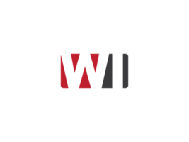 quadrado wi logotipo ícone png, png wi logotipo carta vetor arte