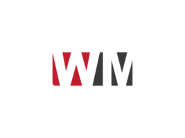 quadrado wm logotipo ícone png, png wm logotipo carta vetor arte
