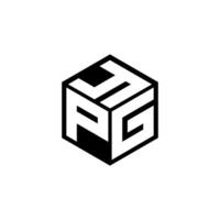 PGY letter logo design in illustration. Vector logo, calligraphy designs for logo, Poster, Invitation, etc.