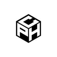 PHC letter logo design in illustration. Vector logo, calligraphy designs for logo, Poster, Invitation, etc.