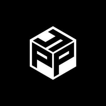 feliz letra logo diseño en ilustración. vector logo, caligrafía diseños para logo, póster, invitación, etc.