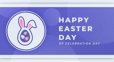 Happy Easter Day Celebration Vector Design Illustration for Background, Poster, Banner, Advertising, Greeting Card