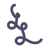 Retro Wavy Shape vector