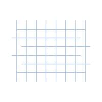Grid Line Shape vector