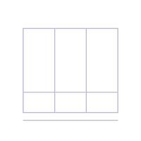 Grid Line Shape vector