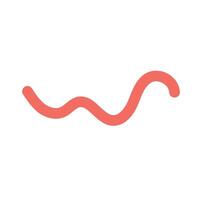 Retro Wavy Shape vector