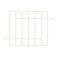 Grid Line Shape vector