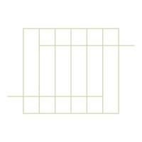 Grid Line Shape vector