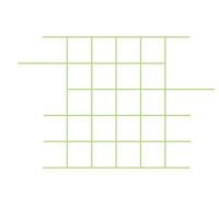 Grid Line Shape vector