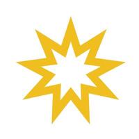 Bold Retro Shape vector