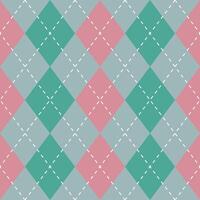 Argyle vector pattern. Argyle pattern. Spring argyle pattern. Seamless geometric pattern for clothing, wrapping paper, backdrop, background, gift card, sweater.