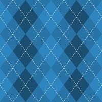 Argyle vector pattern. Argyle pattern. Navy blue argyle pattern. Seamless geometric pattern for clothing, wrapping paper, backdrop, background, gift card, sweater.